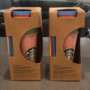 Starbucks Color changing cups